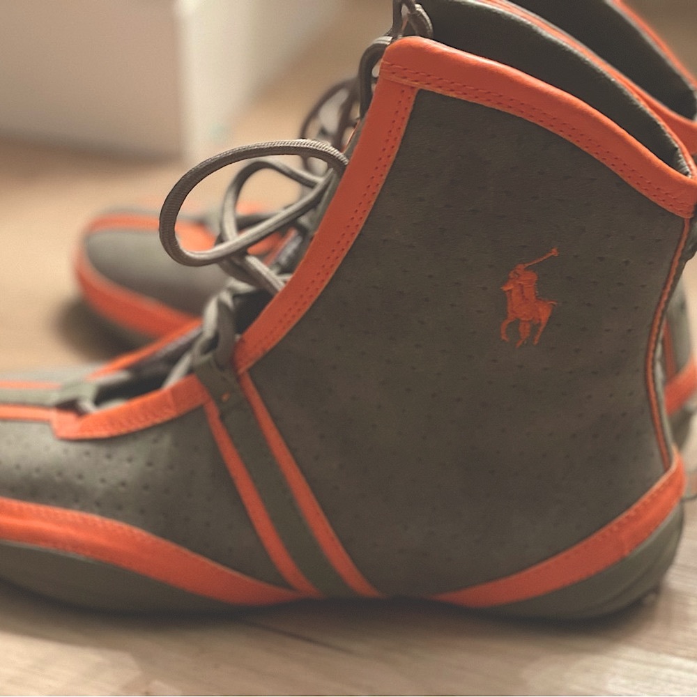 Rare, amazing Ralph Lauren, wrestling boot brand new Size 7us  / 37.5 eu
